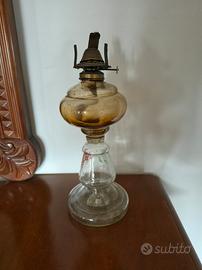 Lampada a petrolio vintage Cristal de Roche