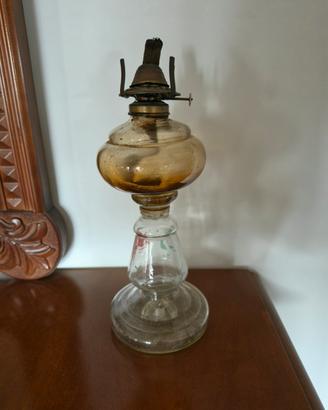 Lampada a petrolio vintage Cristal de Roche