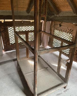 Voliera artigianale