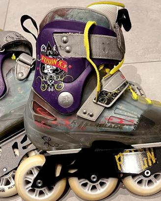 Rollerblade Fusion X3 customizzati con Kaltik UFS!