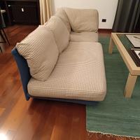 coppia di divani: angolo +  tre sedute