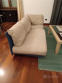 coppia di divani: angolo +  tre sedute