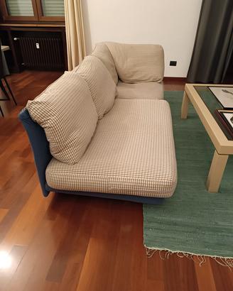 coppia di divani: angolo +  tre sedute