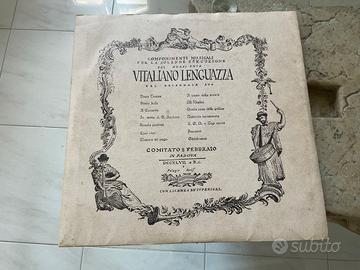 LP 33 giri VITALIANO LENGUAZZA Università Padova 8