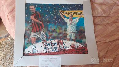 Litografia per Shevchenko "La notte di Manchester"