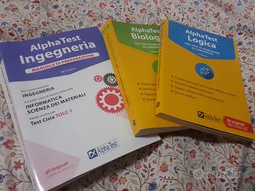 Libri AlphaTest di Ingegneria, Biologia e Logica