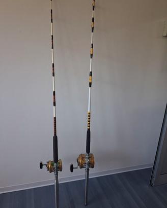 canne da pesca traina/ tonno