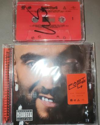 GUE Fastlife 4 CD + Cassetta autografata 