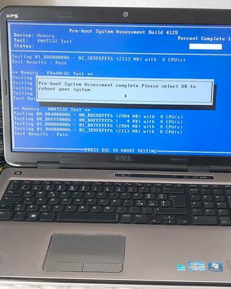 Notebook 17 pollici Dell Xps l702x win 11