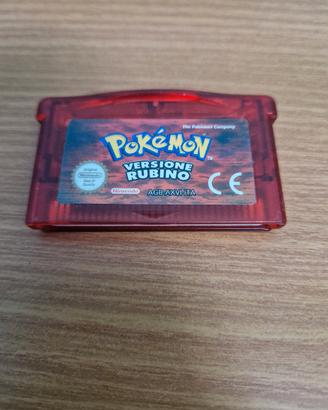 Pokemon Rubino Game Boy Advance ITA