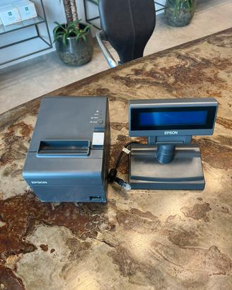 Stampante Fiscale Epson FP-81 II RT + Display