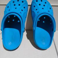 Ciabatte Crocs bambino azzurre  taglia 3.