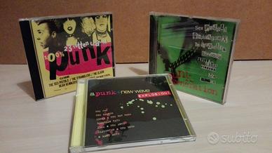 3 cd- compilation musica Punk