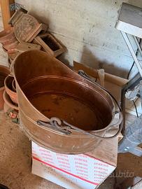 Vari articoli vintage rame e ottone