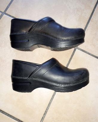Zoccoli donna pelle