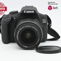 Canon EOS 2000D + EF-S 18-55 F3.5-5.6 IS