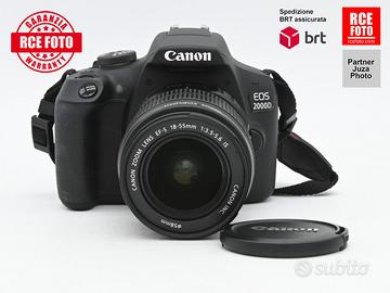 Canon EOS 2000D + EF-S 18-55 F3.5-5.6 IS