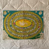 Cartellone gioco dell’oca vintage
