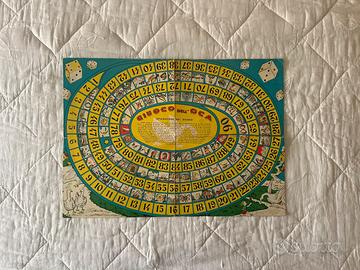 Cartellone gioco dell’oca vintage