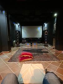 Telo DA LITE con cornice Da Snap 16/9 da 120'