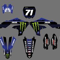 GRAFICA YAMAHA HONDA PERSONALIZZATA