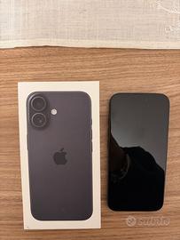 Apple Iphone 16 black 256 Gb