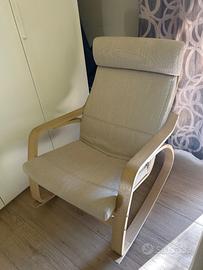 Sedia a dondolo ikea