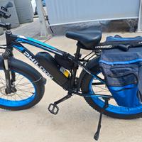 PHILODO Bicicletta elettrica 26 x 4,0 Ebike