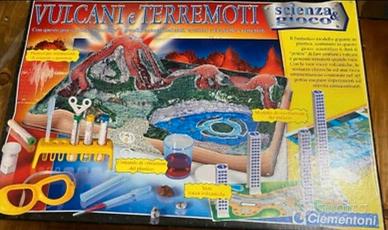 Terremoti e Vulcani Clementoni NUOVO Scienza Gioco