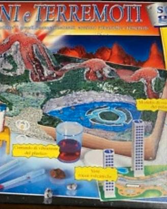 Terremoti e Vulcani Clementoni NUOVO Scienza Gioco