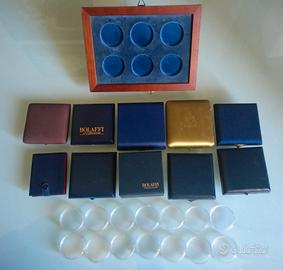 scatole porta medaglie/monete/lingotti