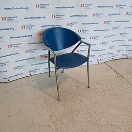 Sedia in pelle Design Calligaris