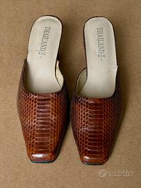 Scarpe pitone