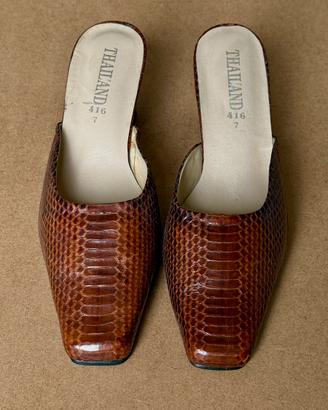 Scarpe pitone