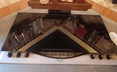 Copri piano cottura in vetro 