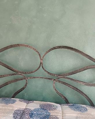 letto in ferro battuto 