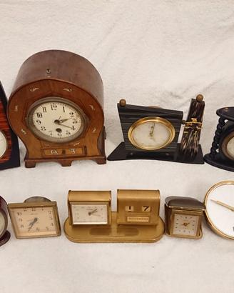 Orologi sveglie da tavolo lotto 10 pezzi