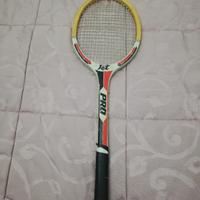 Racchetta Tennis Jet Pro Legno Vintage 