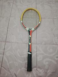 Racchetta Tennis Jet Pro Legno Vintage 