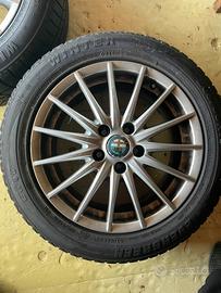 Cerchio con gomma alfa romeo 159