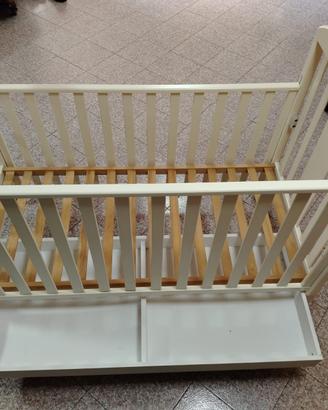 Culla legno bianca nuova