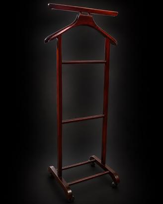 Servomuto vintage in legno con ruote