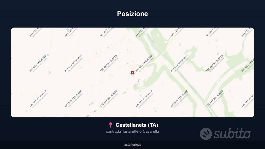 Immobile in asta di 2496 m² a Castellaneta - Vista 2