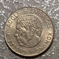 argento Svezia,Gustav IV Adolf,1 korona 1967