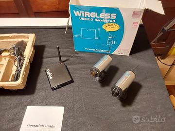 telecamere ricaricabili wirelss modelloGP-840A