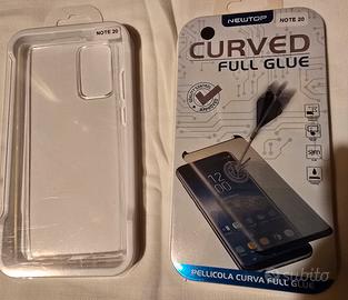 Cover + Vetro Samsung NOTE 20 