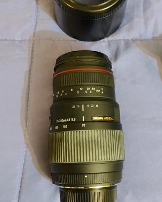 Obiettivo Sigma 70-300mm