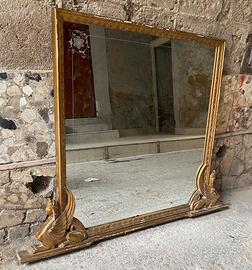 Specchio dorato impero