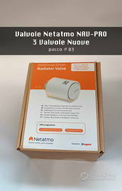 3 valvole termostatiche smart NAV-PRO [pacco 3]