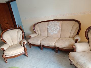 divano co 2 poltrone 